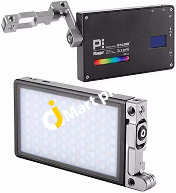 Boling Bl-P1 Rgb Led Full Color Camera/Camcorder Light Pocket Size Rechargeable Video With
